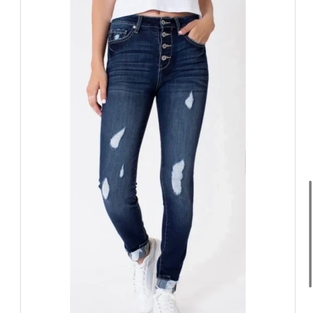 NWT KanCan Dark wash jeans
